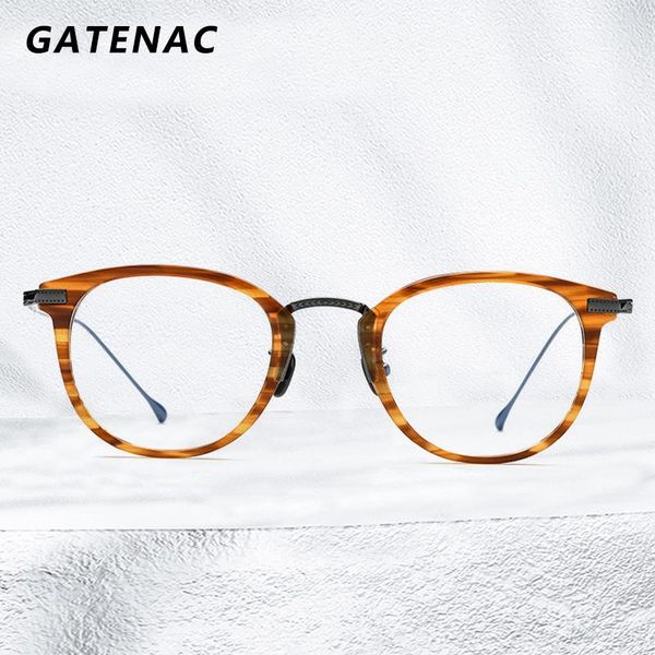 fashion sunglasses frames vintage titanium acetate eyeglasses frame men 2021 prescription optical glasses women luxury spectacles myopia eye, Black
fashion sunglasses frames vintage titanium acetate eyeglasses frame men 2021 prescription optical glasses women luxury spectacles myopia eye, Black