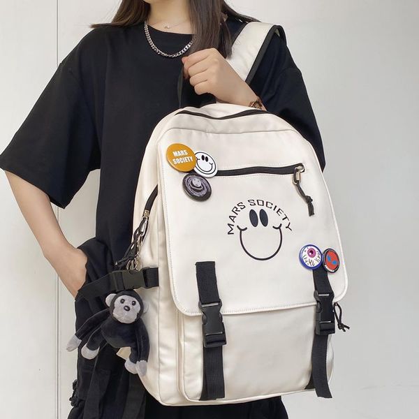 backpack dcimor waterproof nylon women large capacity lapcute cartoon embroidery school bag for students
backpack dcimor waterproof nylon women large capacity lapcute cartoon embroidery school bag for students