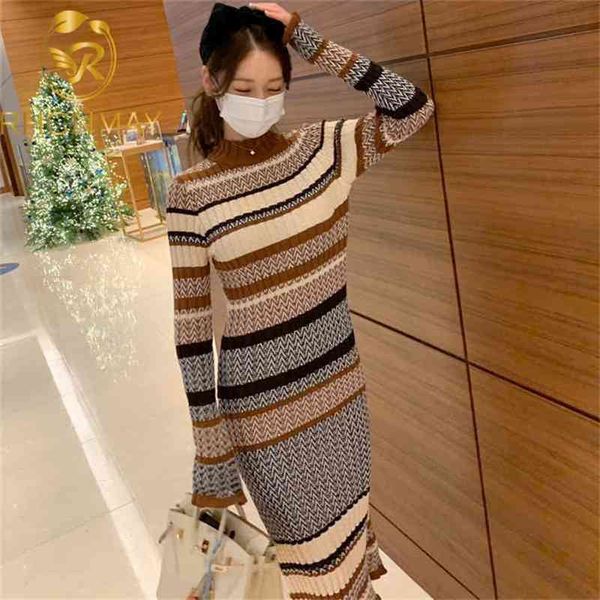 elegant striped autumn winter dress vintage slim women sweater knitted female midi jumpers 210520, Black;gray
elegant striped autumn winter dress vintage slim women sweater knitted female midi jumpers 210520, Black;gray