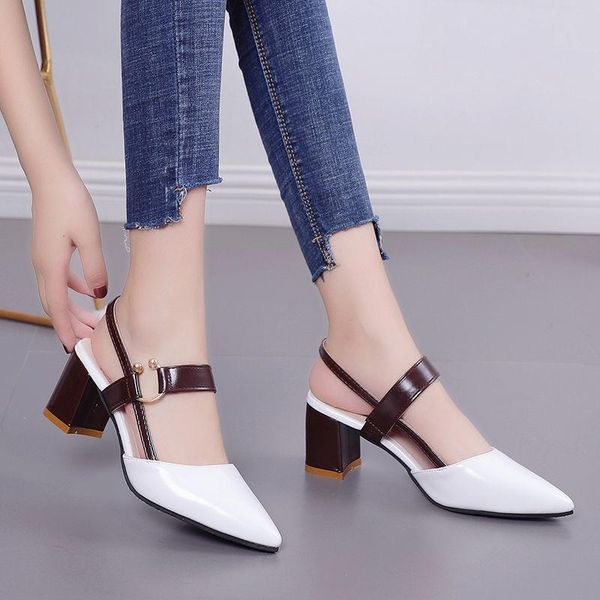 dress shoes women slippers women's sandals heel summer fashion sandales femmes sandalias, Black
dress shoes women slippers women's sandals heel summer fashion sandales femmes sandalias, Black
