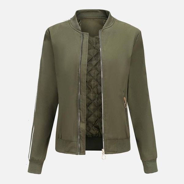 women's jackets solid zipper stand collar women jacket long sleeve pocket black red ladies 2021 boyfriend autumn fashion female clothes, Black;brown
women's jackets solid zipper stand collar women jacket long sleeve pocket black red ladies 2021 boyfriend autumn fashion female clothes, Black;brown