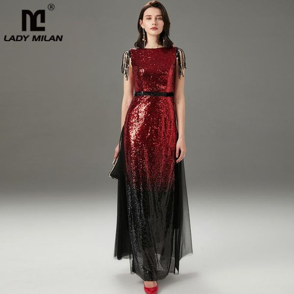 casual dresses women's runway o neck sleeveless sequined tassels color block layered elegant party prom, Black;gray
casual dresses women's runway o neck sleeveless sequined tassels color block layered elegant party prom, Black;gray