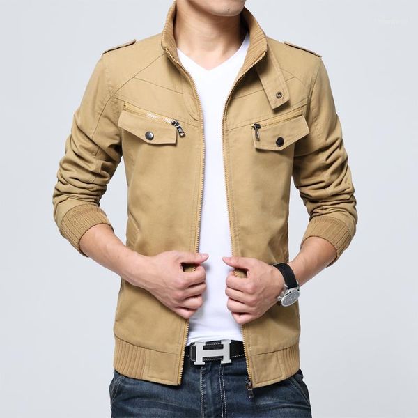 coat men's spring and autumn jacket casual clothing pure cotton plus fat oversize jackets, Black;brown
coat men's spring and autumn jacket casual clothing pure cotton plus fat oversize jackets, Black;brown