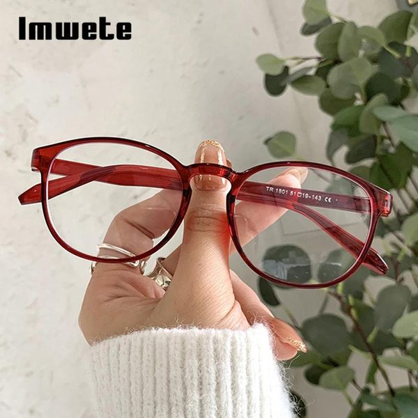 imwete vintage round glasses frame for women tr90 blu-ray computer goggles men ultralight optical eyewear fashion sunglasses frames, Black
imwete vintage round glasses frame for women tr90 blu-ray computer goggles men ultralight optical eyewear fashion sunglasses frames, Black