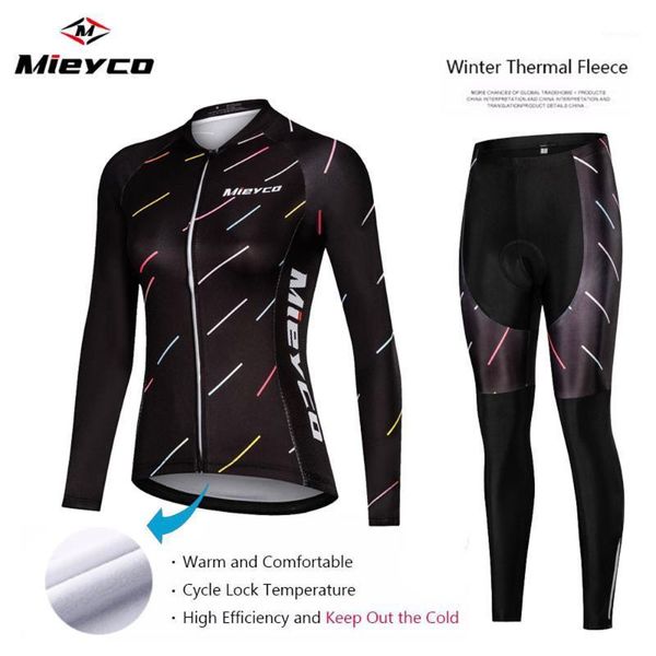 ropa ciclismo warm 2021 winter thermal fleece cycling clothes women's jersey suit outdoor riding bike mtb clothing bib pants set1, Black;blue
ropa ciclismo warm 2021 winter thermal fleece cycling clothes women's jersey suit outdoor riding bike mtb clothing bib pants set1, Black;blue