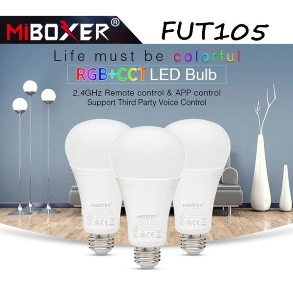 bulbs miboxer fut105 12w rgb+cct led bulb e27 indoor lamp 2.4g remote smartphone app control for bedroom living room ac100~240v
bulbs miboxer fut105 12w rgb+cct led bulb e27 indoor lamp 2.4g remote smartphone app control for bedroom living room ac100~240v