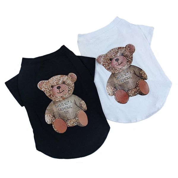 dog apparel cartoon teddy bear printed pet t shirt for small medium dogs summer clothes solid cotton breathable puppy supplies
dog apparel cartoon teddy bear printed pet t shirt for small medium dogs summer clothes solid cotton breathable puppy supplies