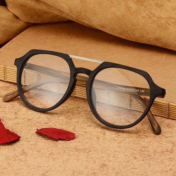 fashion sunglasses frames hdcrafter wood oversized eyeglass men's frame glasses women hyperopia myopia prescription progressive eyeglas, Black
fashion sunglasses frames hdcrafter wood oversized eyeglass men's frame glasses women hyperopia myopia prescription progressive eyeglas, Black