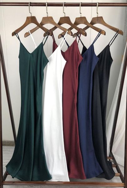 casual dresses heavy silk suspender dress 2021 early spring style sand washing women midi, Black;gray
casual dresses heavy silk suspender dress 2021 early spring style sand washing women midi, Black;gray