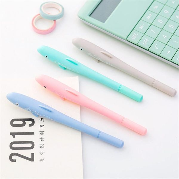 gel pens 2pcs creative dolphin 0.38mm black ink signature kids praise gifts school office writing supplies stationary
gel pens 2pcs creative dolphin 0.38mm black ink signature kids praise gifts school office writing supplies stationary