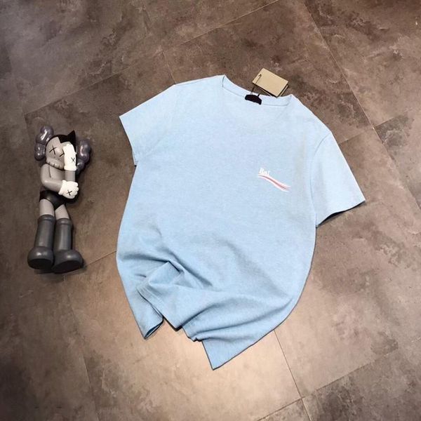 women's t-shirt 2021 fashion women summer casual letter print applique men and same style, White
women's t-shirt 2021 fashion women summer casual letter print applique men and same style, White