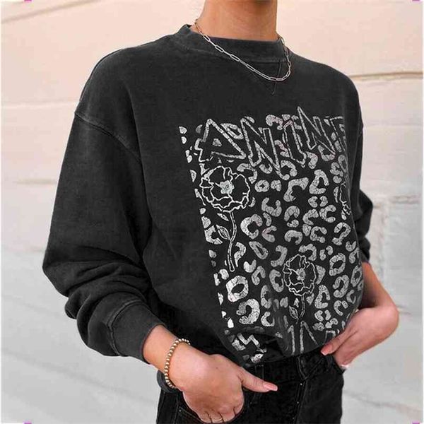 metallic leopard thick hoodie women autumn winter long sleeve o neck warm pullover casual vintage full cotton hoodies 210813, Black
metallic leopard thick hoodie women autumn winter long sleeve o neck warm pullover casual vintage full cotton hoodies 210813, Black