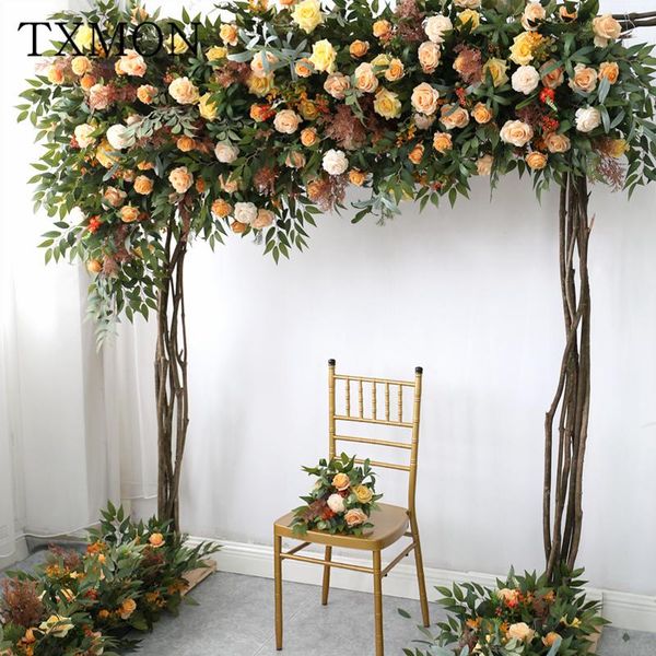 wedding decoration artificial flower row set mori series arch wall hanging road leading table pendulum fake floral pography decorative flowe
wedding decoration artificial flower row set mori series arch wall hanging road leading table pendulum fake floral pography decorative flowe