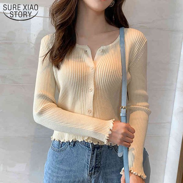 winter and autumn solid long sleeve woman sweater loose knitted bottoming knitwear short women's cardigans 10433 210508, White
winter and autumn solid long sleeve woman sweater loose knitted bottoming knitwear short women's cardigans 10433 210508, White