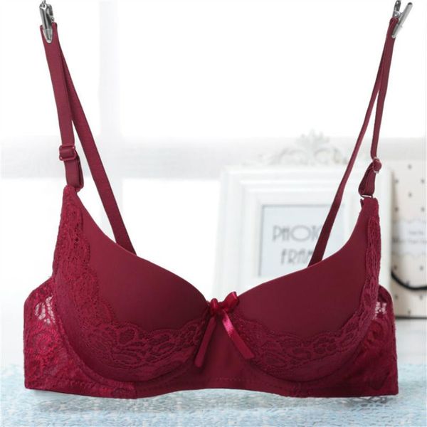 women double push up bras one-piece seamless bra invisible for lace gather, Red;black
women double push up bras one-piece seamless bra invisible for lace gather, Red;black