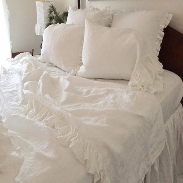 pillow case 1pcs ruffled washed linen pillowcase pure ruffle pillowcases shams bed bedding christams
pillow case 1pcs ruffled washed linen pillowcase pure ruffle pillowcases shams bed bedding christams
