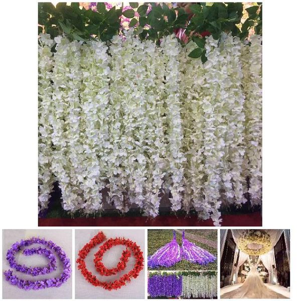 decorative flowers & wreaths 10 pcs rattan strip wisteria artificial flower vine for wedding diy craft home party kids room decoration jy
decorative flowers & wreaths 10 pcs rattan strip wisteria artificial flower vine for wedding diy craft home party kids room decoration jy