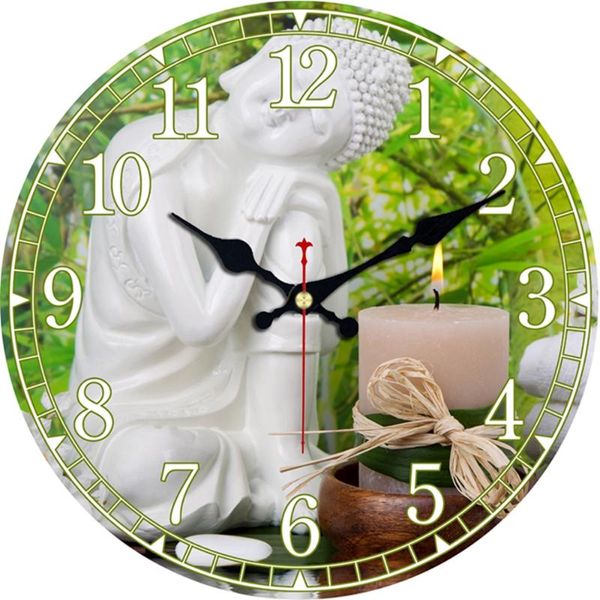 wall clocks yoga spa bath decor clock religious white buddha meditation on bamboo wooden round watches big arab numerals easy read
wall clocks yoga spa bath decor clock religious white buddha meditation on bamboo wooden round watches big arab numerals easy read