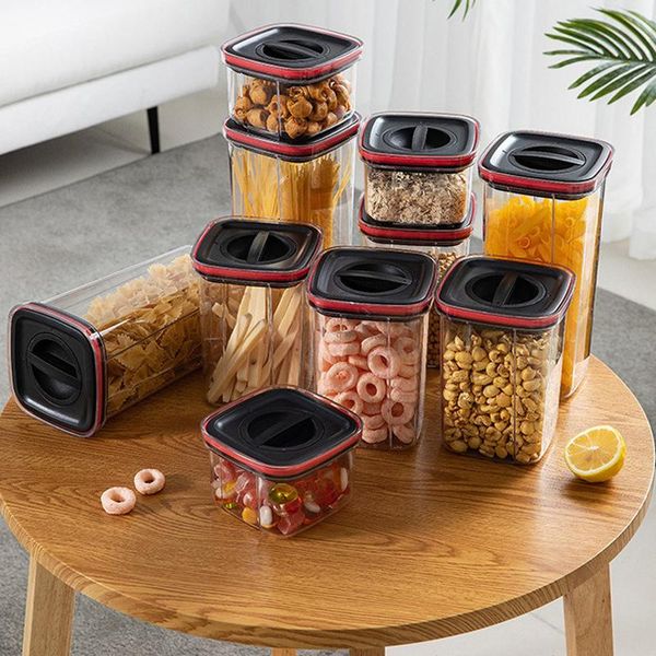storage bottles & jars square transparent sealed fresh-keeping box kitchen cereals tank dried fruit rotatable
storage bottles & jars square transparent sealed fresh-keeping box kitchen cereals tank dried fruit rotatable