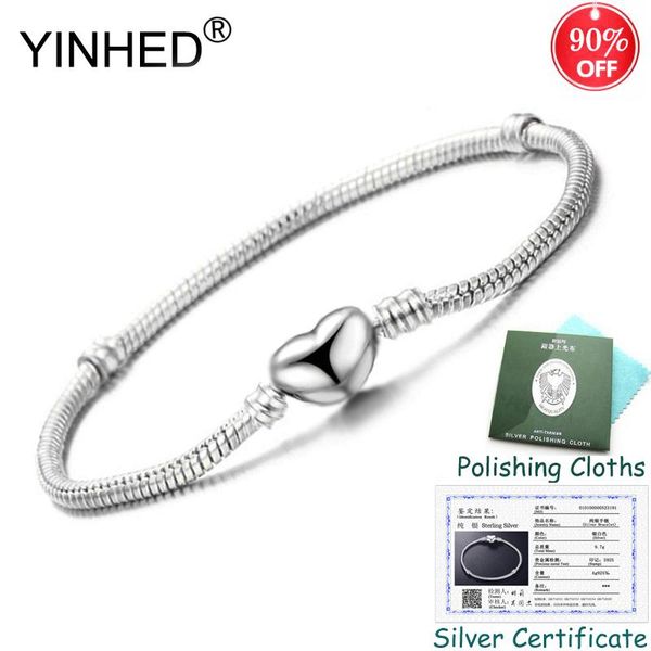 charm bracelets 90% off yinhed 16-23cm original solid s925 silver snake chain bangle bracelet for women diy jewelry making zb0, Golden;silver
charm bracelets 90% off yinhed 16-23cm original solid s925 silver snake chain bangle bracelet for women diy jewelry making zb0, Golden;silver