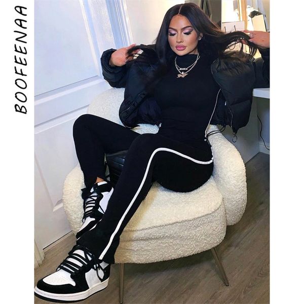 boofeenaa active wear jumpsuits for women 2021 fall winter one piece outfit long sleeve romper bodycon tracksuit c16-ci29, Black;white
boofeenaa active wear jumpsuits for women 2021 fall winter one piece outfit long sleeve romper bodycon tracksuit c16-ci29, Black;white