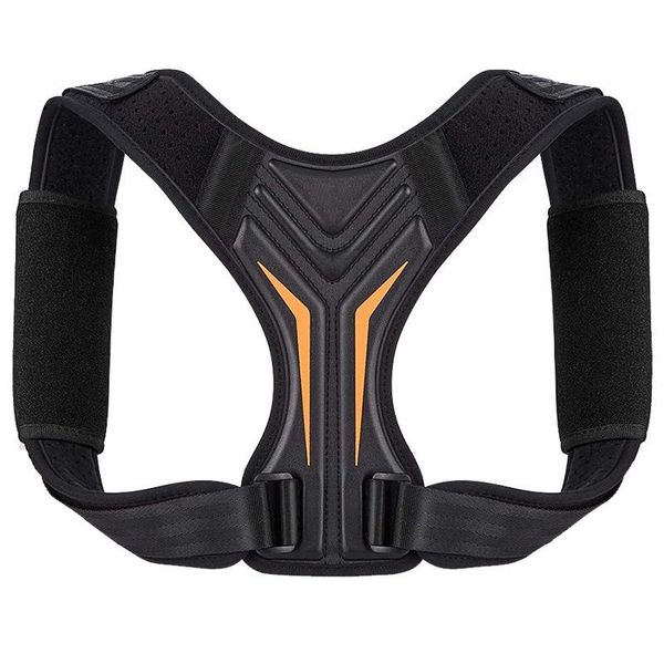 back support adjustable posture corrector corset clavicle spine correction belt comfortable soft strip, Black;blue
back support adjustable posture corrector corset clavicle spine correction belt comfortable soft strip, Black;blue