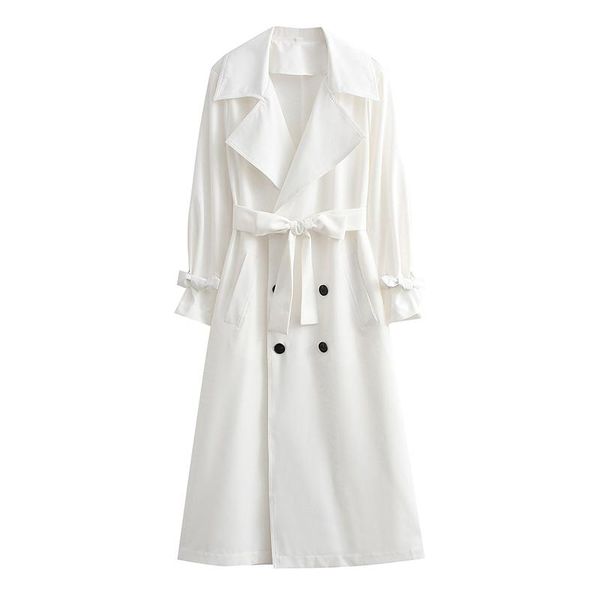 women's trench coats women 2022 fashion with belt solid color split coat vintage long sleeve side pockets female outerwear streetwear, Tan;black
women's trench coats women 2022 fashion with belt solid color split coat vintage long sleeve side pockets female outerwear streetwear, Tan;black