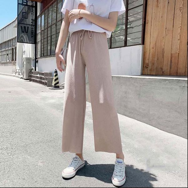 spring wide leg pants women pant trousers high waist ladies summer korean for black, Black;white
spring wide leg pants women pant trousers high waist ladies summer korean for black, Black;white
