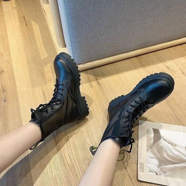 boots summer breathable female net red tide ins increases british style in 2021 thin section wild, Black
boots summer breathable female net red tide ins increases british style in 2021 thin section wild, Black
