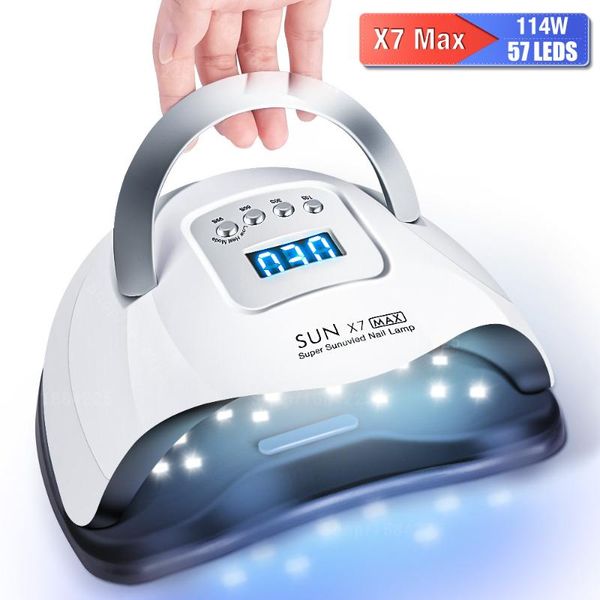 nail dryers uv led lamp dryer sunx7 max for curing all gel polish with portable design auto timer sensing manicure tool
nail dryers uv led lamp dryer sunx7 max for curing all gel polish with portable design auto timer sensing manicure tool