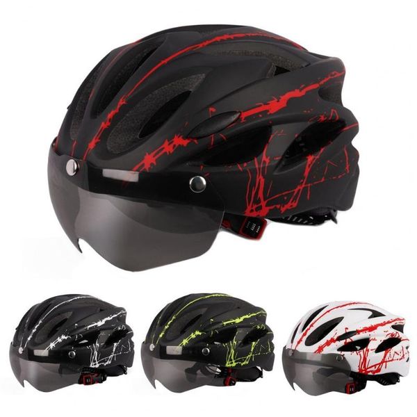 cycling caps & masks ultralight bicycle helmet with goggles for outdoor sports mountain road bike sport safe hat, Black
cycling caps & masks ultralight bicycle helmet with goggles for outdoor sports mountain road bike sport safe hat, Black
