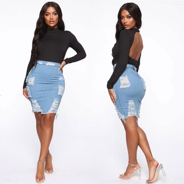 skirts clothing summer womens designer solid color printed slim hole knee length hip fashion females, Black
skirts clothing summer womens designer solid color printed slim hole knee length hip fashion females, Black