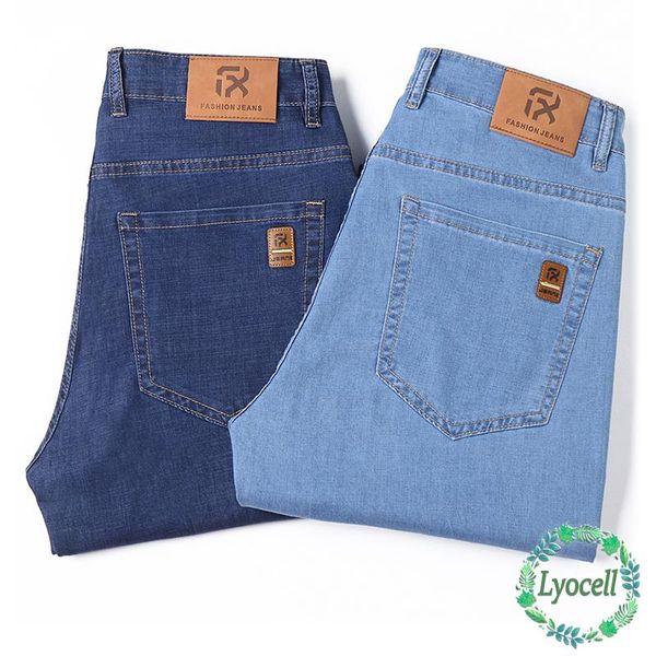 men's jeans 01 summer lyocell light blue plus size 40 42 44 46 loose straight denim pants male classic brand trousers
men's jeans 01 summer lyocell light blue plus size 40 42 44 46 loose straight denim pants male classic brand trousers