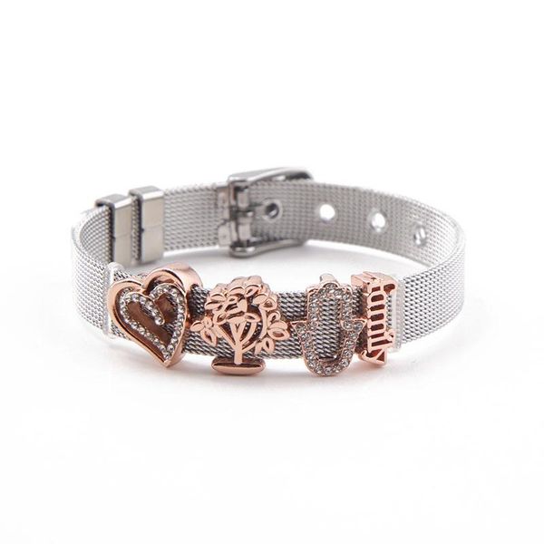 charm bracelets sanshoor arrival selling family bracelet set hamsa hand tree of life charms on a silver plated stainless steel, Golden;silver
charm bracelets sanshoor arrival selling family bracelet set hamsa hand tree of life charms on a silver plated stainless steel, Golden;silver