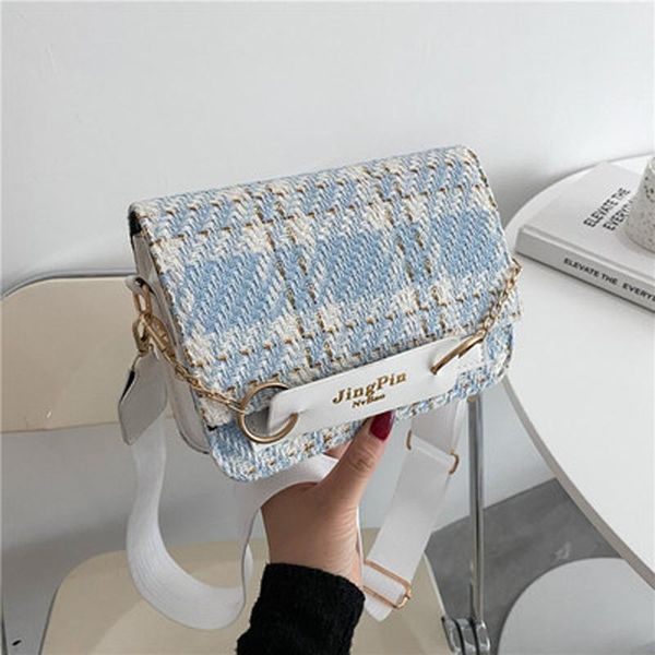 evening bags 2021 women color matching bag female simple buckle shoulder design cross-body trend letter square
evening bags 2021 women color matching bag female simple buckle shoulder design cross-body trend letter square