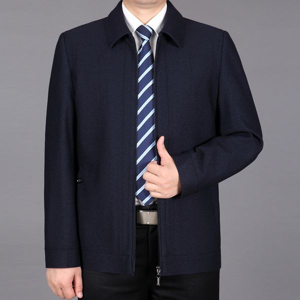 men's wool & blends arrival fashion spring autumn casual coat jackets blazers zipper mens overcoat winter size m l 2xl 3xl ch8b, Black
men's wool & blends arrival fashion spring autumn casual coat jackets blazers zipper mens overcoat winter size m l 2xl 3xl ch8b, Black