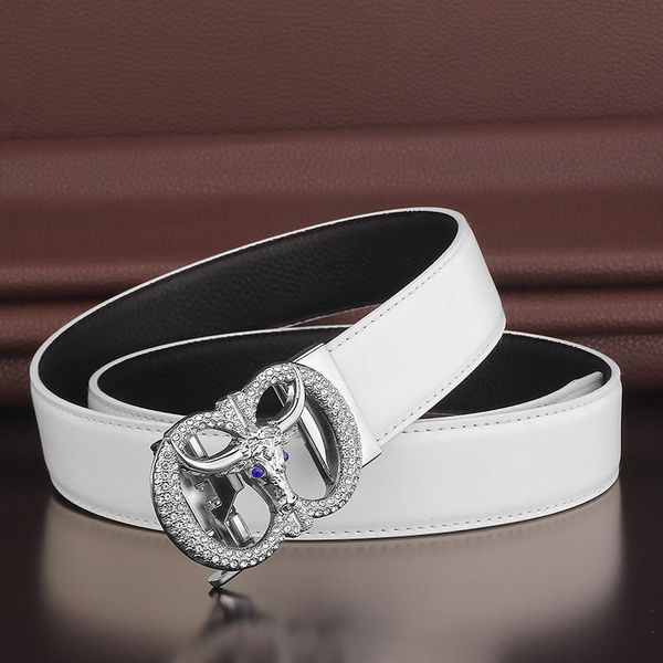 belts bull automatic buckle belt for young men retro waistband genuine leather waist strap leisure ceinture, Black;brown
belts bull automatic buckle belt for young men retro waistband genuine leather waist strap leisure ceinture, Black;brown