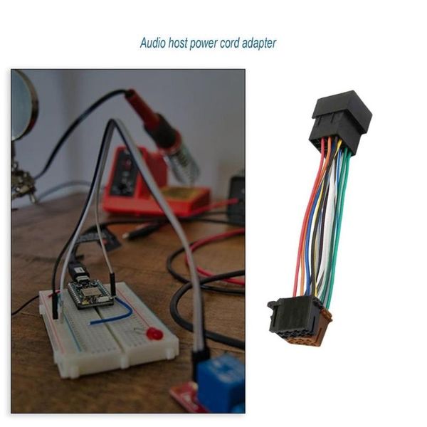 other auto electronics 106 206 306 307 405 406 607 iso car stereo headunit harness adaptor lead audio host power cord adapter
other auto electronics 106 206 306 307 405 406 607 iso car stereo headunit harness adaptor lead audio host power cord adapter