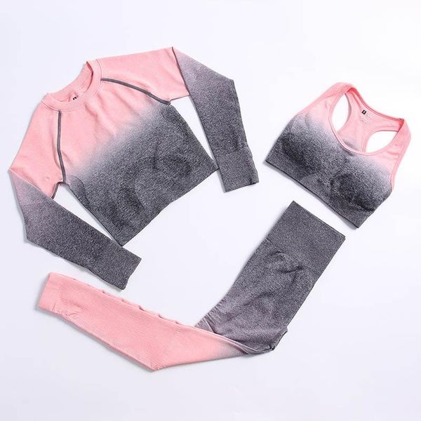 yoga outfit seamless women's set gradient fitness sportswear 2021 long sleeve high waist tight running
yoga outfit seamless women's set gradient fitness sportswear 2021 long sleeve high waist tight running