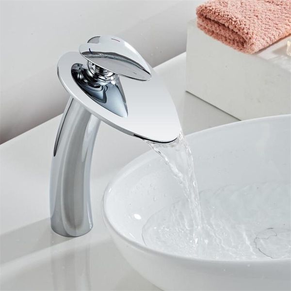 bathroom sink faucets waterfall faucet bath basin cold and water mixer tap single handle deck mounted brushed gold brass taps1
bathroom sink faucets waterfall faucet bath basin cold and water mixer tap single handle deck mounted brushed gold brass taps1