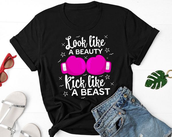 beauty kick like a beast shirt kickboxing t shirt, funny kickboxing tee shirts, White;black
beauty kick like a beast shirt kickboxing t shirt, funny kickboxing tee shirts, White;black