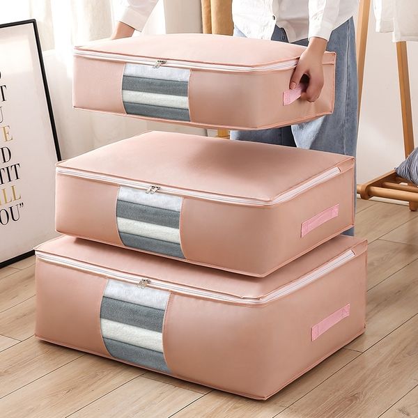 eyMr thickenednon-woven bags quilt non woven fabric quilt storage clothing finishing home moving storage bag
eyMr thickenednon-woven bags quilt non woven fabric quilt storage clothing finishing home moving storage bag