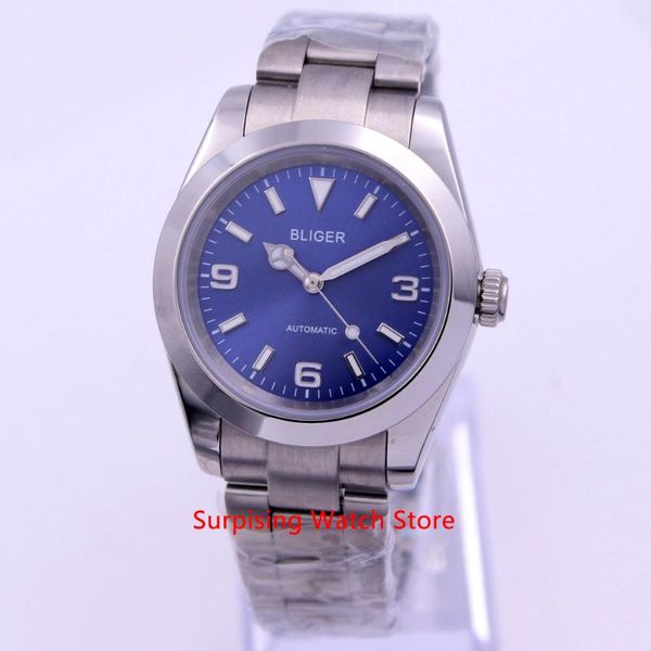 wristwatches bliger 39mm automatic mechanical watch men luminous waterproof sapphire glass stainless steel case men's, Slivery;brown
wristwatches bliger 39mm automatic mechanical watch men luminous waterproof sapphire glass stainless steel case men's, Slivery;brown