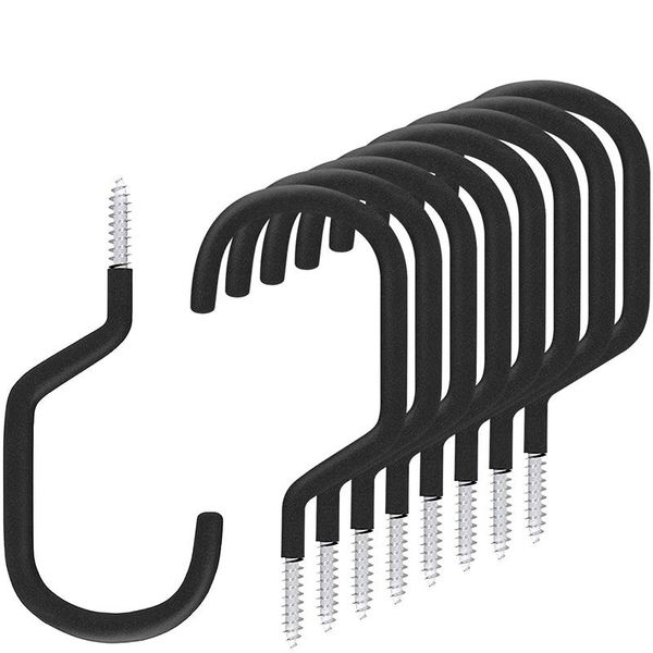 car & truck racks 9 pack bike storage hook rack, heavy duty large screw hooks for garage wall and ceiling bicycle storage, utility tool
car & truck racks 9 pack bike storage hook rack, heavy duty large screw hooks for garage wall and ceiling bicycle storage, utility tool