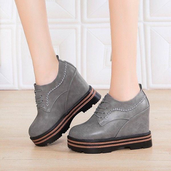dress shoes inner increase women's autumn 2021 wild thick-soled super high-heel lace-up wedge single for women ankle boots, Black
dress shoes inner increase women's autumn 2021 wild thick-soled super high-heel lace-up wedge single for women ankle boots, Black