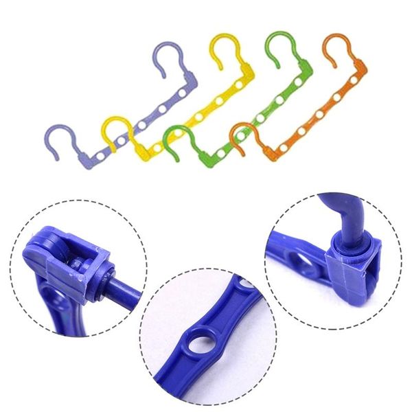 random color multi-function plastic five-hole windproof magic hanger classification sorting space drying storage rack hangers & racks
random color multi-function plastic five-hole windproof magic hanger classification sorting space drying storage rack hangers & racks