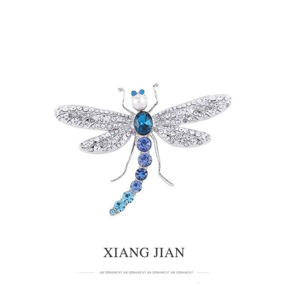 brooch female coat accessories diamond dragonfly personality clothing pearl insect brooch diamond, Gray
brooch female coat accessories diamond dragonfly personality clothing pearl insect brooch diamond, Gray