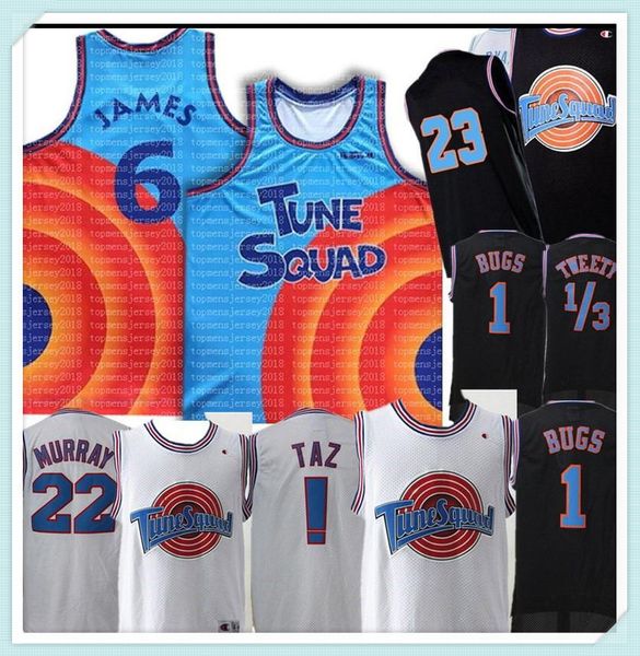 movie space jam jersey tune squad 6 j a mes 1 bugs taz lebron 10 23 lola 2 d.duck 22 bill murray 1/3 tweety jerseys 2021, Black;red
movie space jam jersey tune squad 6 j a mes 1 bugs taz lebron 10 23 lola 2 d.duck 22 bill murray 1/3 tweety jerseys 2021, Black;red