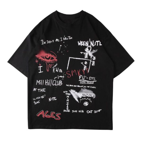 graffiti eyes print hip hop t shirts casual short sleeve tees shirt summer hipster men's t-shirts, White;black
graffiti eyes print hip hop t shirts casual short sleeve tees shirt summer hipster men's t-shirts, White;black
