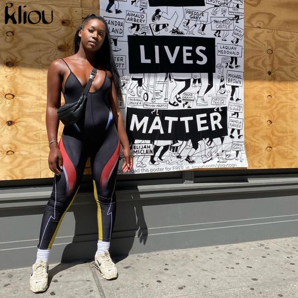 2011Kliou Print Casual Rompers Womens Jumpsuit 2021 Active Fitness Workout Sportswear Outfits Skinny Slim Elastic Halter Jumpsuit, Black
2011Kliou Print Casual Rompers Womens Jumpsuit 2021 Active Fitness Workout Sportswear Outfits Skinny Slim Elastic Halter Jumpsuit, Black